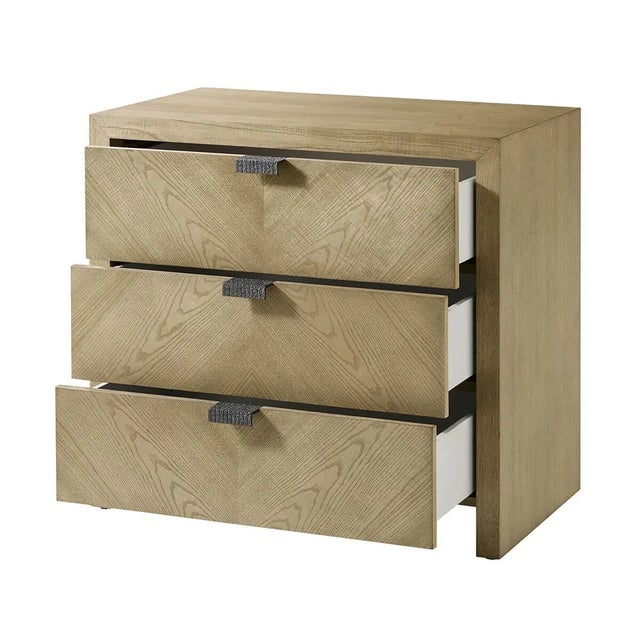 Wood Pair of Modern Nightstands For Sale - Image 7 of 9