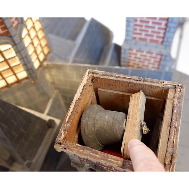 Brown Basilica of Bonsecours Scale Model, 1940s For Sale - Image 8 of 13