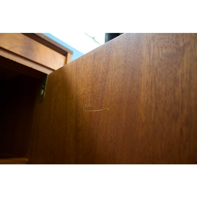Mid-Century Teak Wardrobe from Golden Key, 1960s For Sale - Image 10 of 11