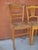 Vintage Mismatched Straw Chairs, 1950s, Set of 5 For Sale - Image 6 of 17