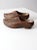 Antique Carved Wooden Clogs Pair For Sale - Image 6 of 9