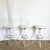 Vintage Postmodern Lucite and Chrome Stools - A Pair For Sale - Image 4 of 9