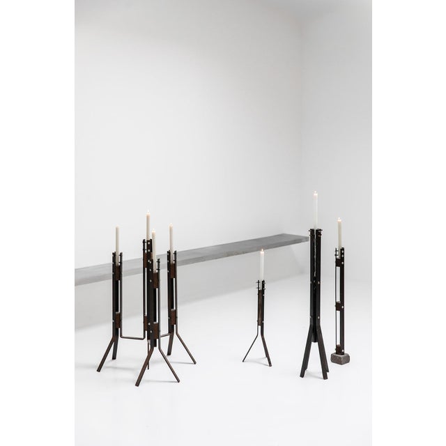 Candlebras by Gerard Kuijpers, 1980s, Set of 4 For Sale - Image 17 of 17