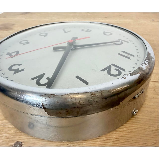 Vintage Wall Clock from PAl, 1950s For Sale - Image 15 of 18