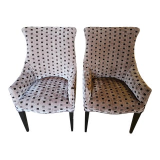 1990s Pair of Designer Side Chairs For Sale
