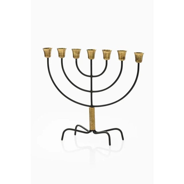 1960s Candlestick by Svend Aage for Holm Sørensen Co., Denmark For Sale - Image 5 of 6