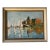 1960's Marie Hendrich Ozon " Yacht Races at Argenteuil " Oil on Canvas Painting After Monet Sold For Sale