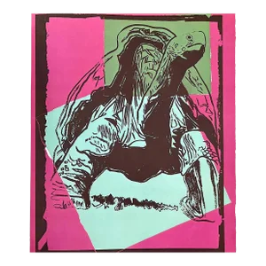 1986 Andy Warhol Galapagos Tortoise Vanishing Animals