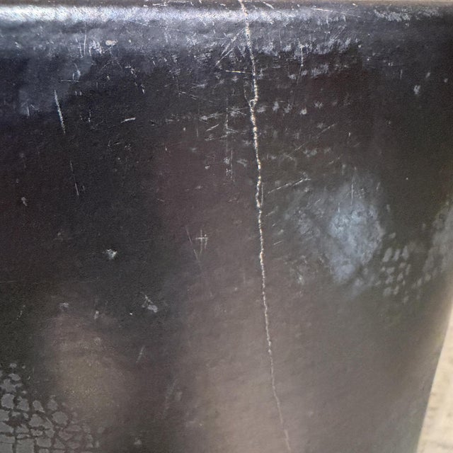 Mid-Century Modern Black Planter by Gainey Pottery, 9.75\" Diameter For Sale - Image 9 of 15