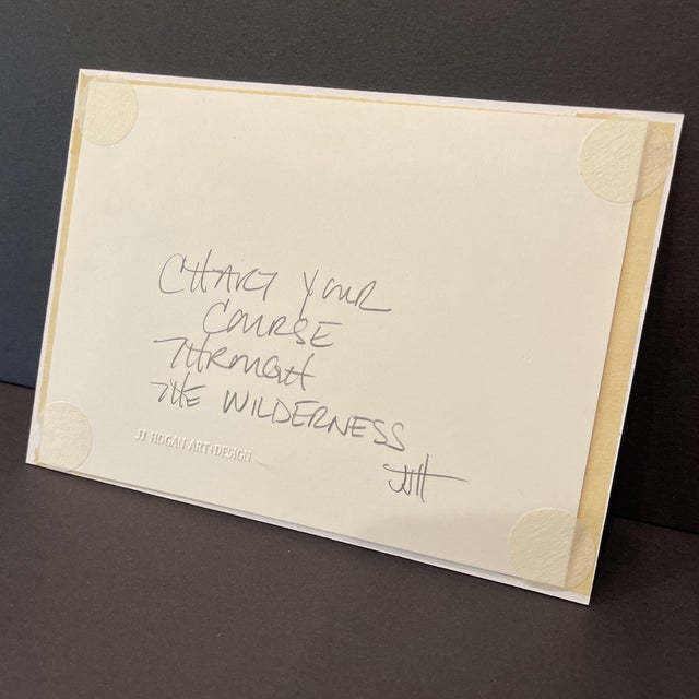 Original Watercolor Painting by JJHogan | Chart Your Course Through the Wilderness For Sale In Washington DC - Image 6 of 7