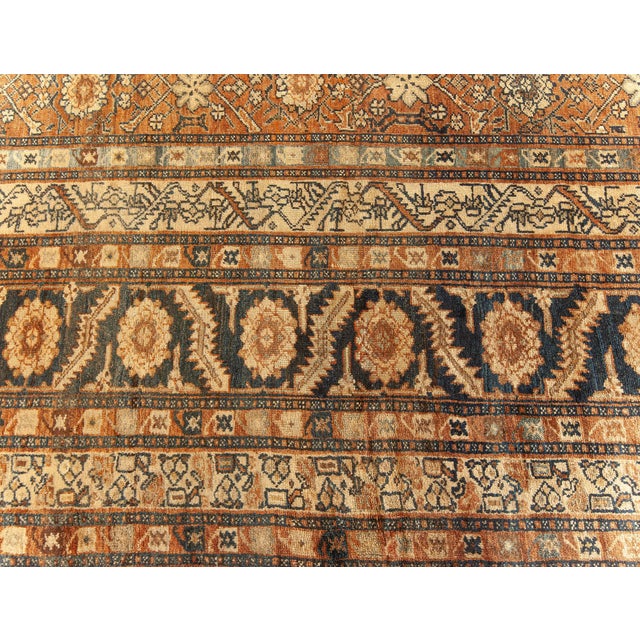 Early 20th Century Oversized Antique Persian Bibikabad Rug For Sale - Image 5 of 7