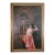 Original Signed Oil Portrait by Rebecca Hodges – Figurative Realism, Woman in Gothic Window For Sale