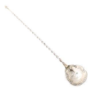 Arts & Crafts Movement Sterling Silver Olive Pick & Scoop, Whiting Manufacturing For Sale