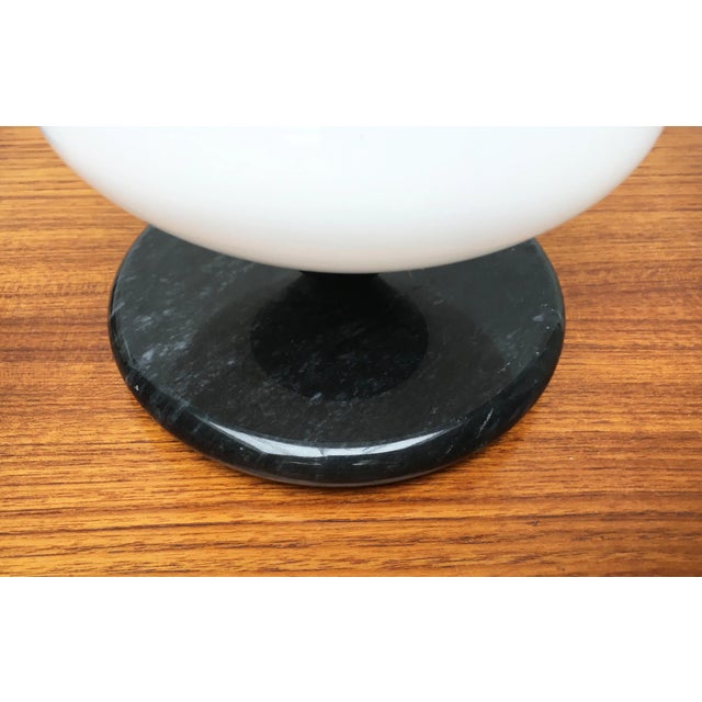 Vintage Swiss Marble and Glass Table Lamps from Optelma, Set of 2 For Sale - Image 3 of 18