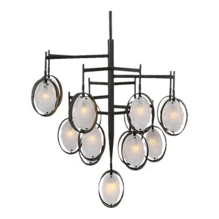 Maxin 15 Light Adjsutable Chandelier For Sale