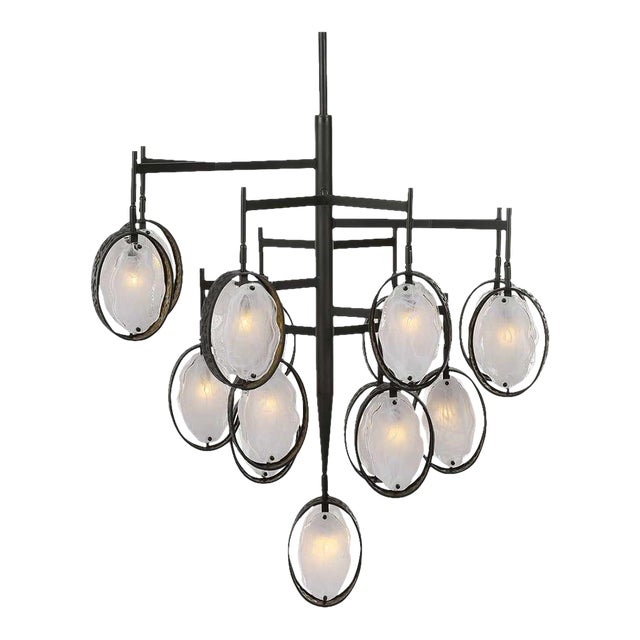Maxin 15 Light Adjsutable Chandelier For Sale