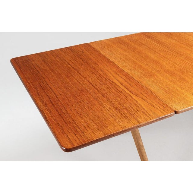 Model AT-309 Dining Table in Teak by Hans Wegner for Andreas Tuck, Denmark, 1952 For Sale - Image 18 of 18