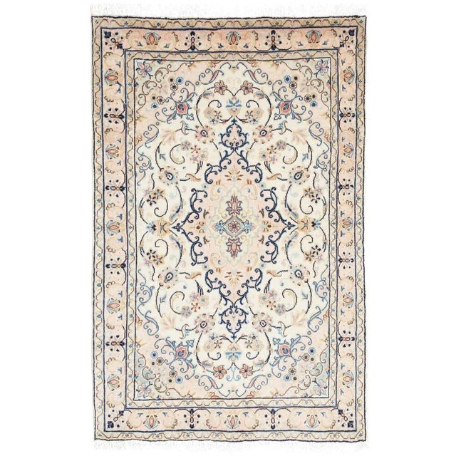 Kashan rug | Size: 100 x 150 cm | Knot density: approx. 200.000 knots/m² | Pile: 100% virgin wool | Warp: 100% cotton |...