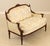 Meyer Gunther French Louis XVI Upholstered Loveseat For Sale In Philadelphia - Image 6 of 18