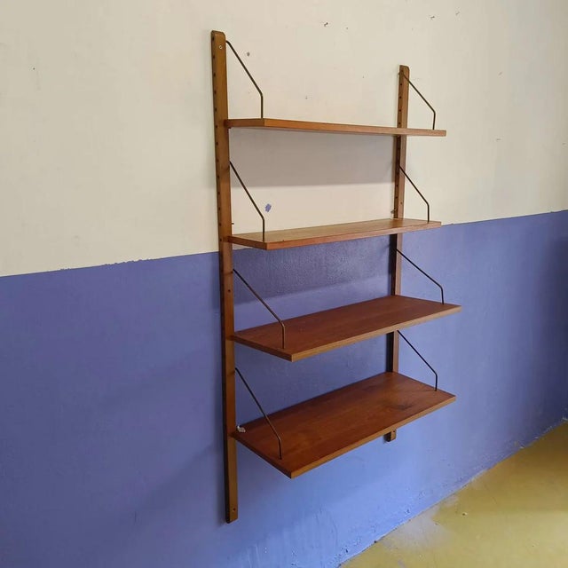 Vintage Danish Bookcase, 1960s For Sale - Image 4 of 8