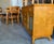 Mid-Century Modern Honey Finish 8-Piece Dining Set — In the Style of Heywood-Wakefield For Sale - Image 9 of 12