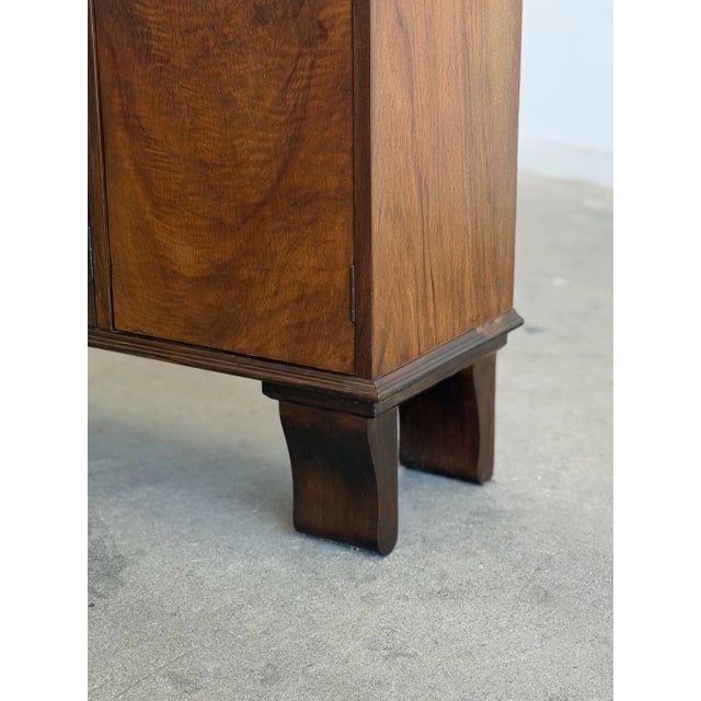 1960s Art Deco Waterfall Cabinet For Sale - Image 15 of 16