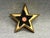 A heavy brass star paperweight ready for your desk. The paper weight has a very nice reflective finish and is sturdy...