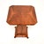 Art Deco Figured Walnut Occasional Side Table, 1930 For Sale - Image 4 of 9