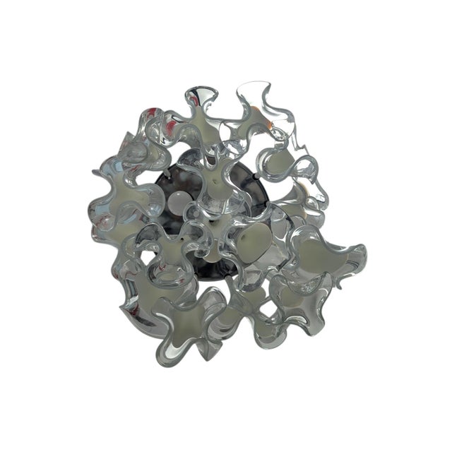 Vintage Murano Glass Pendant Light, 1970s For Sale - Image 6 of 8