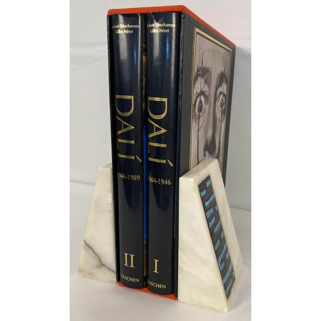 Raymor Pair of Mid 20th Century Raymor Marble Bookends For Sale - Image 4 of 5
