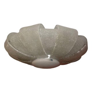Vintage Murano Graniglia Glass Flush Mount by Aureliano Toso. Italy, 1960's. For Sale