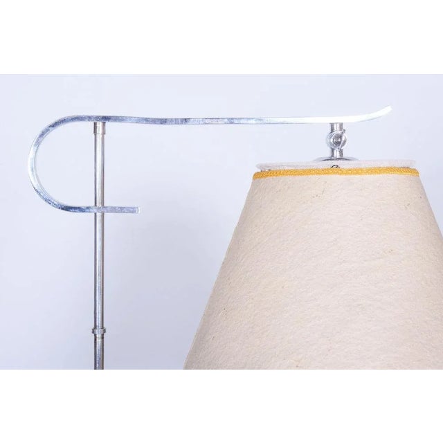 Art Deco Floor Lamp in Chrome, 1920s For Sale - Image 4 of 11