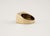 Metal Vintage Gold Ring with Onyx, 1970s For Sale - Image 7 of 10