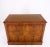4 Drawers Embossed Leather Top Burl Wood File Cabinet Credenza w/ Key For Sale - Image 11 of 13