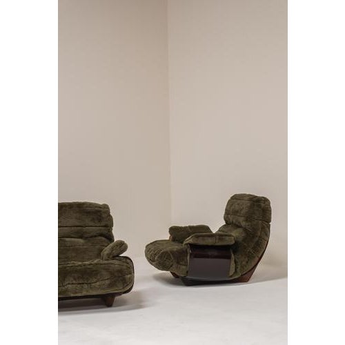 Marsala Lounge Chair attributed to Michel Ducaroy for Ligne Roset, 1970s For Sale - Image 12 of 18