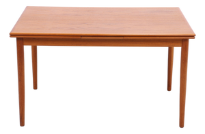 Vintage Danish Extendable Dining Table in Teak