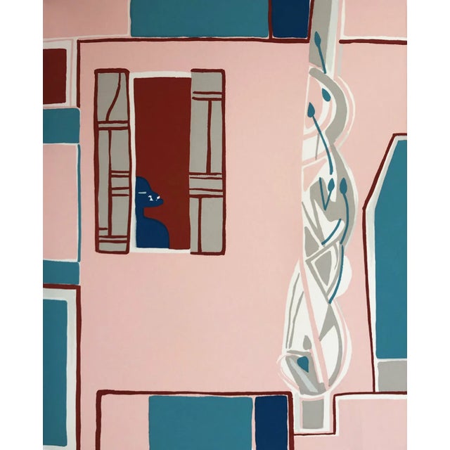 Artist: Francoise Gilot Country: France Title: Colette 2 Medium: Original Silkscreen Marks: Not signed or numbered Paper...