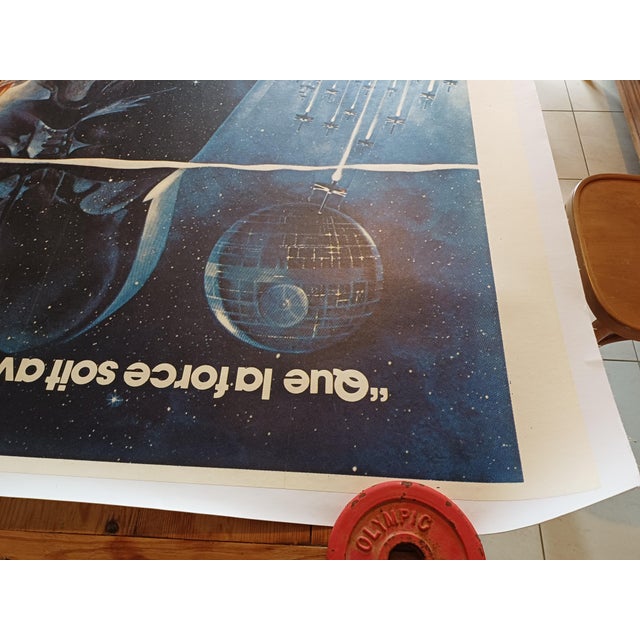 Star Wars Movie Poster First Release by Lalande et Courbet, 1977 For Sale - Image 9 of 15
