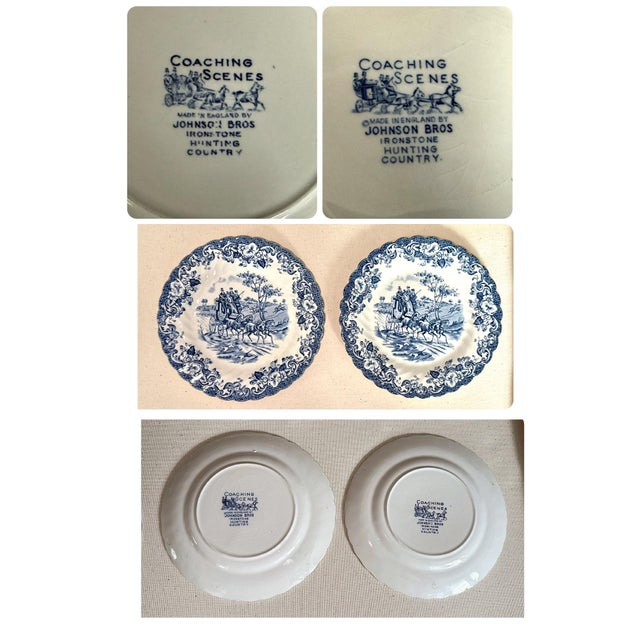 Blue Willow Decorative Plate Collection - 11 Plates For Sale - Image 17 of 18