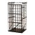 19th Century French Iron Seventy Two-Bottle Wine Cellar Rack Cage From Burgundy For Sale