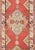 Sub-geometric tribal vintage Oushak runner from Turkey in soft red, rug en-154, country of origin / type: Turkey / Oushak,...