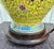 Yellow Late 20th Century Yellow Chinese Famille Rose Vase Lamp For Sale - Image 8 of 12