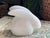 White Late 20th Century Modern White Carved Stone Bunny Rabbit Figurine For Sale - Image 8 of 8