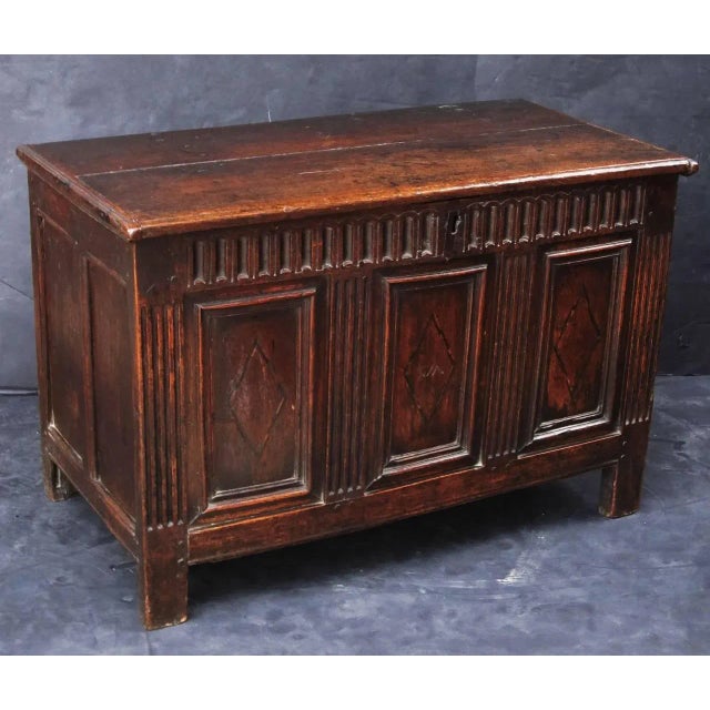 Jacobean 17th Century English Joined Chest or Coffer For Sale - Image 3 of 11