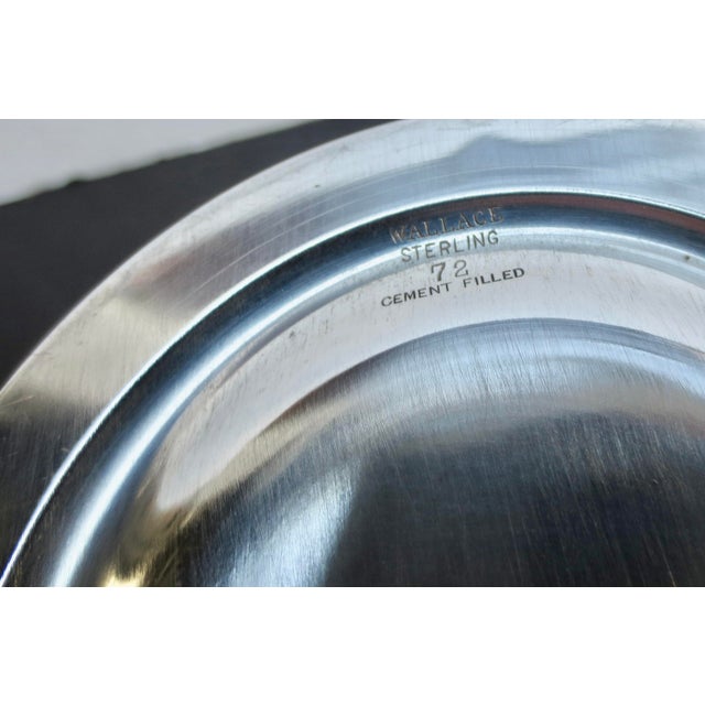 Sterling Silver Wallace Compote Stands-Pair of 2---- 24 DWT For Sale In New York - Image 6 of 7