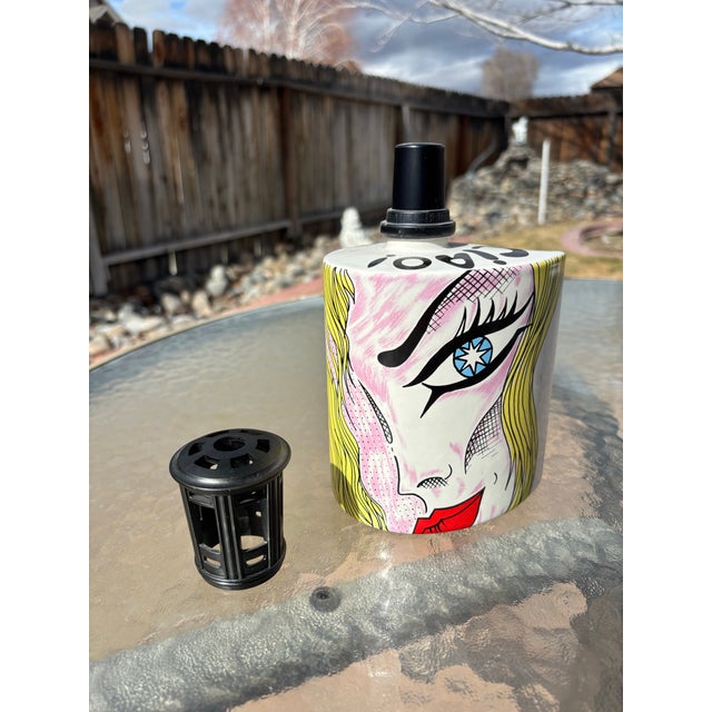 Pop Art 1980's Pop Art Lampe Berger France Luneville Scented Oil Lamp Fragrance For Sale - Image 3 of 4