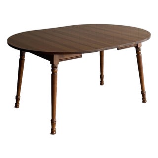 Vintage Tell City Chair Extendable Dining Table For Sale