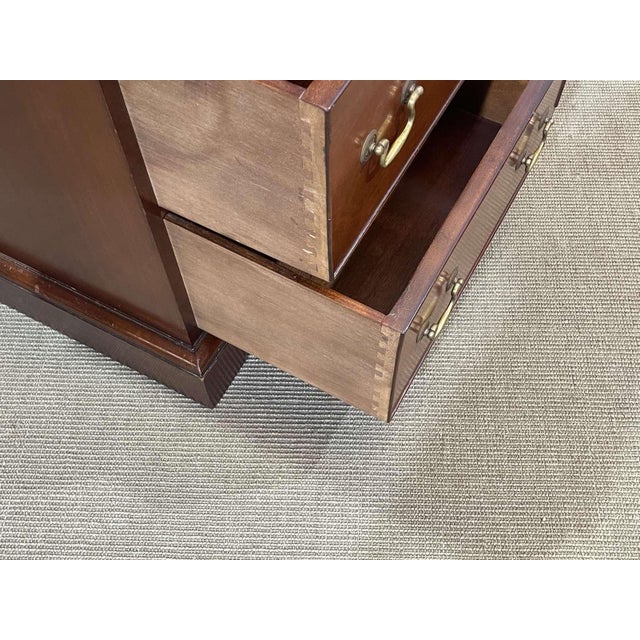 English Mahogany Chest of Drawers, 1950s For Sale - Image 11 of 12