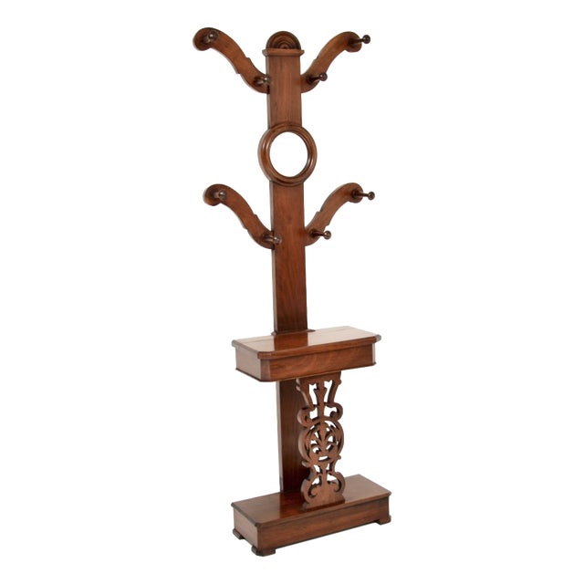 Antique Victorian Tree Hall Stand, 1870s For Sale