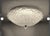 Metal Large Mid-Century Modern Hollywood Regency Ceiling Light in Murano Glass from Barovier & Toso, 1980s For Sale - Image 7 of 14